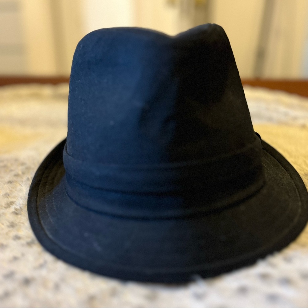 Classic Black Fedora Hat